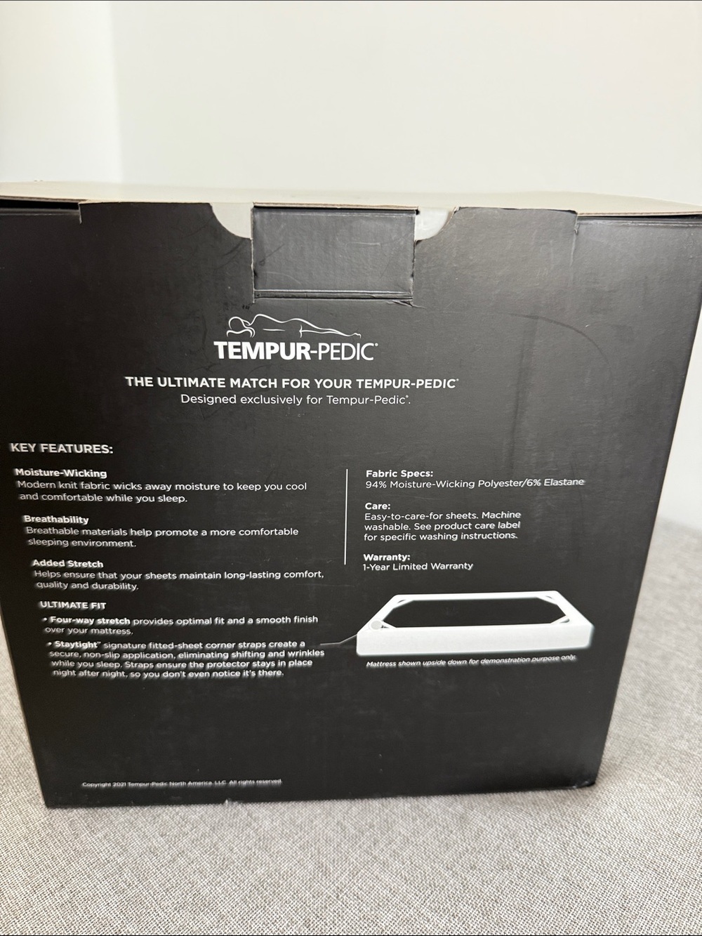 TEMPUR-ProPerformance Sheet Set in sandstone - Picture 3 of 5